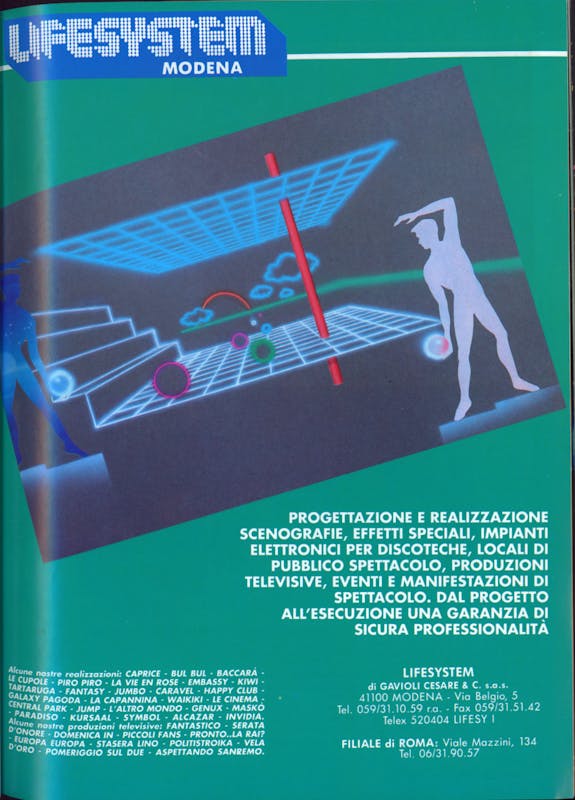 `Inserzione Lifesystem Lifesystem Modena