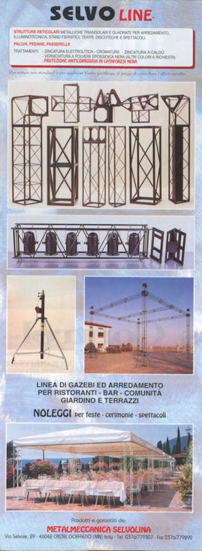 `Inserzione Metalmeccanica Selvolina SELVOLINE