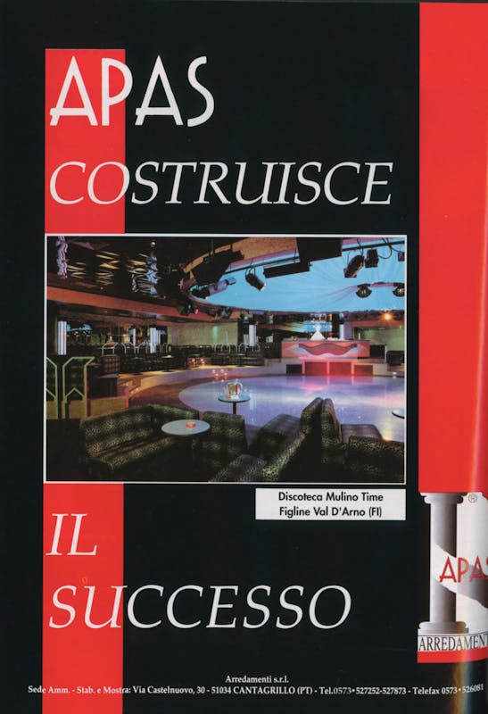 `Inserzione APAS Arredamenti APAS costruisce il successo