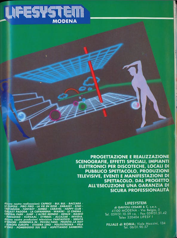 `Inserzione Lifesystem Lifesystem Modena