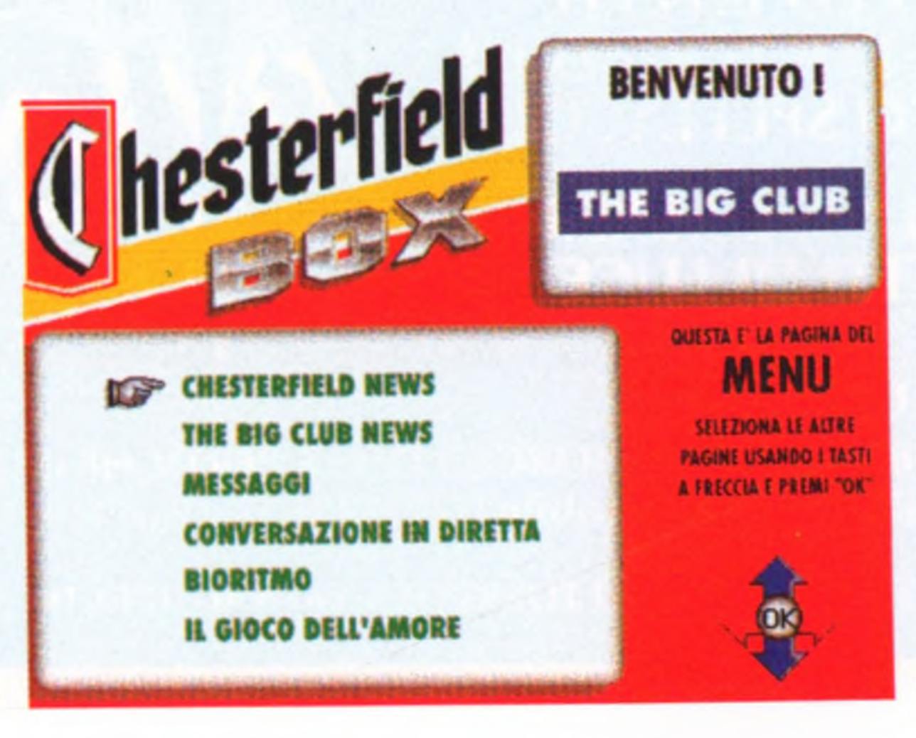 Chestefield Box Big Club torino