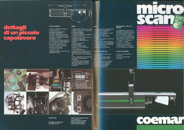 `Inserzione Coemar Dettagli di un piccolo capolavoro