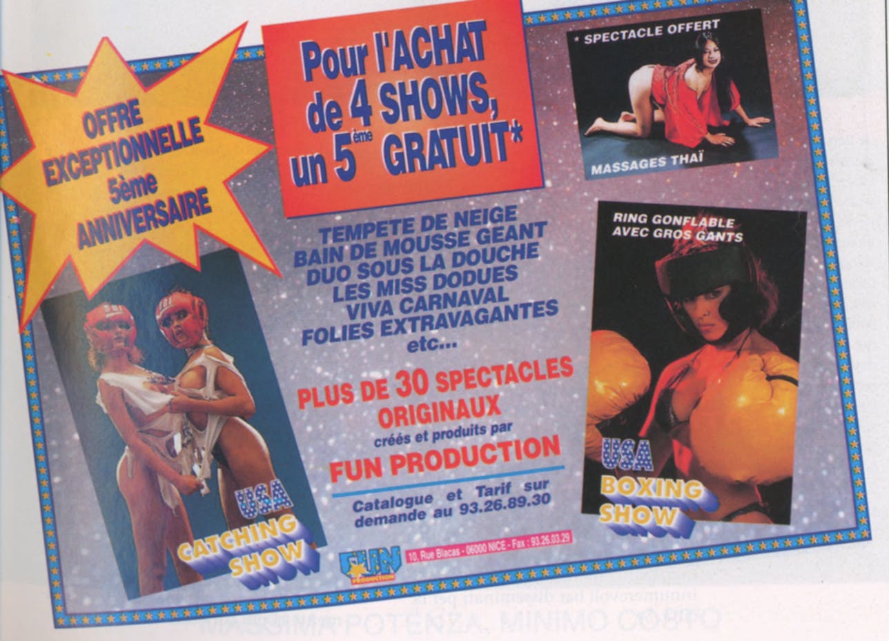 volantino discoteca parigi
