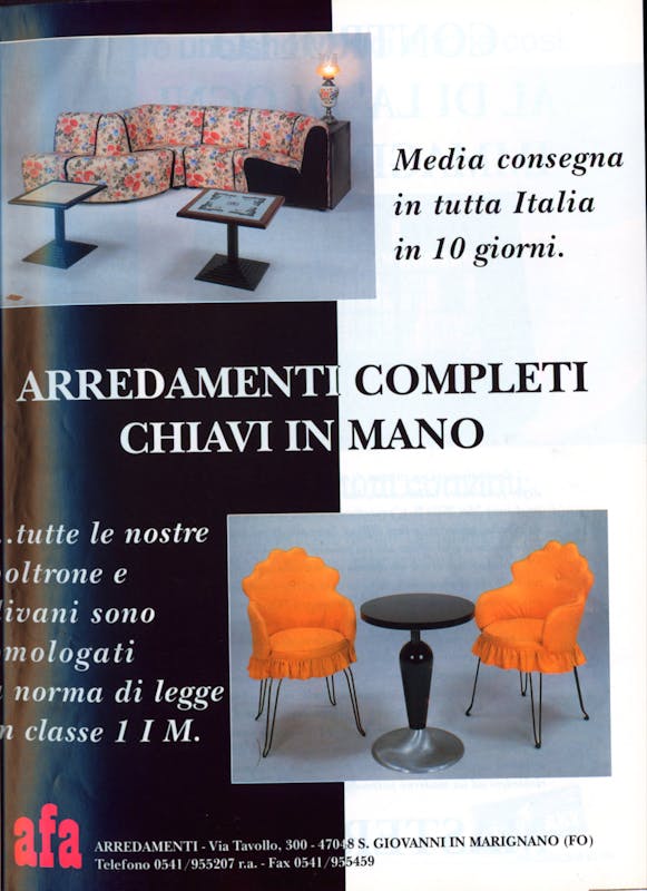 `Inserzione AFA Arredamenti completi chiavi in mano