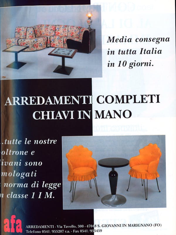 `Inserzione AFA Arredamenti completi chiavi in mano