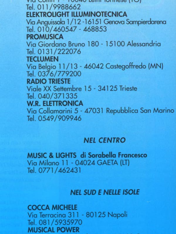 `Inserzione F.A.L. Rivenditori-Installatori autorizzati F.A.L.