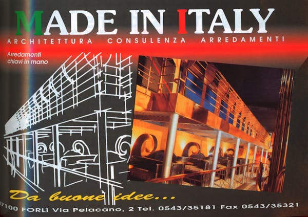 `Inserzione Made In Italy Da buone idee...