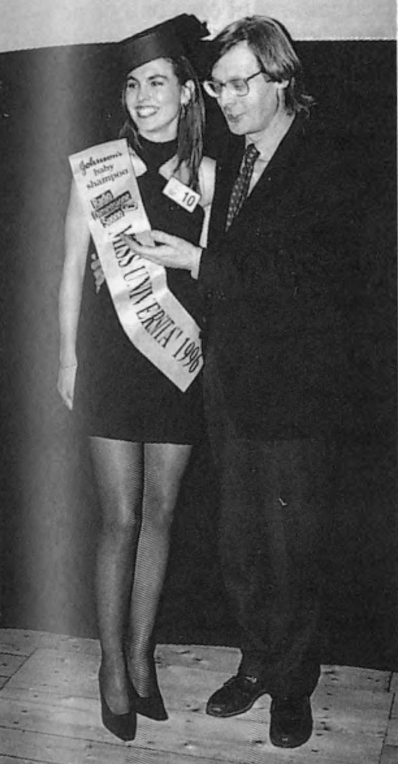 Marcella Crovato Vittorio Sgarbi 1996