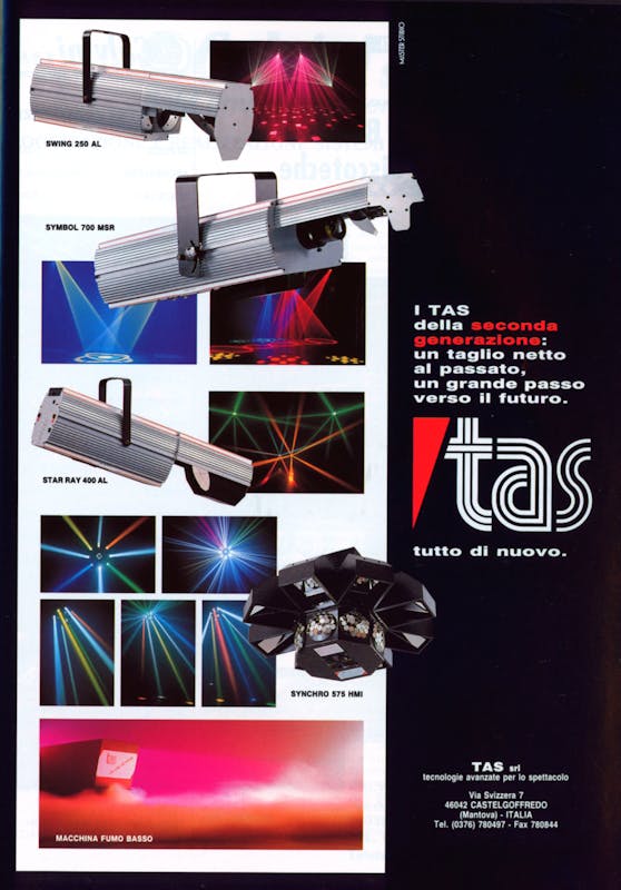 `Inserzione TAS TAS tutto di nuovo