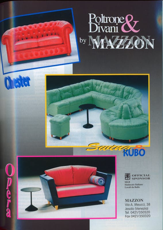 `Inserzione Mazzon Salotti Poltrone & Divani