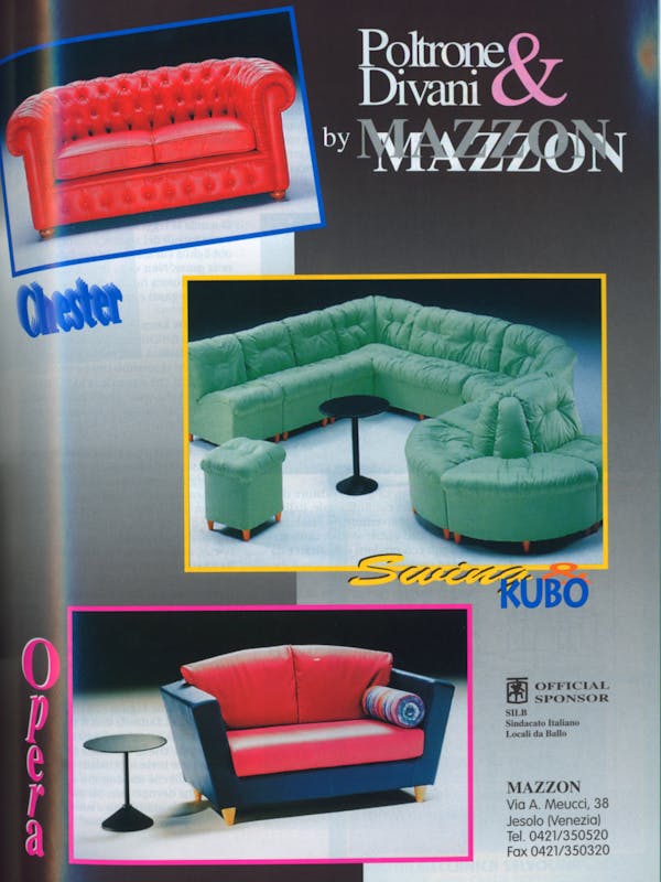 `Inserzione Mazzon Salotti Poltrone & Divani