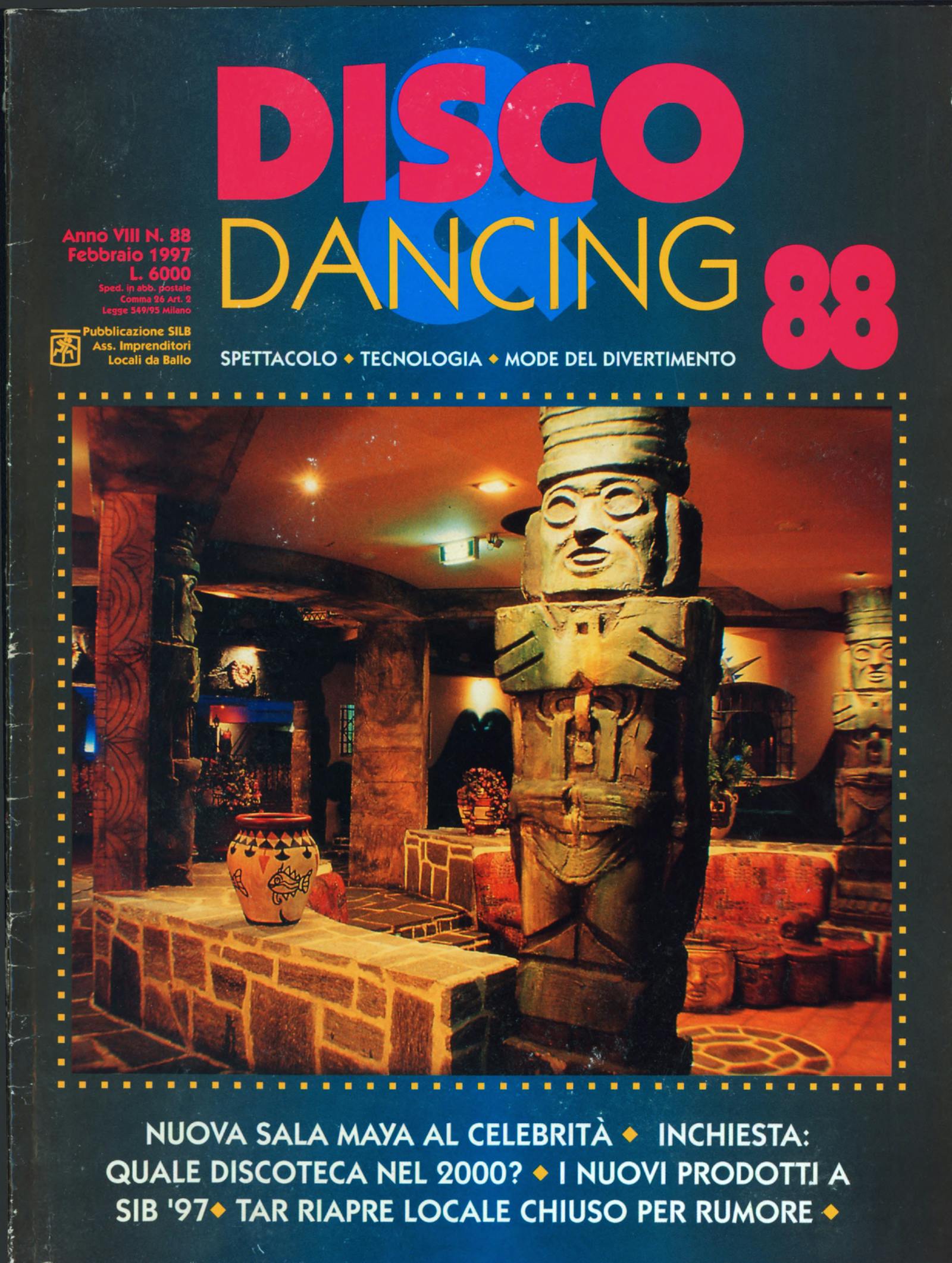 Copertina di Disco & Dancing numero 88 gennaio 1997