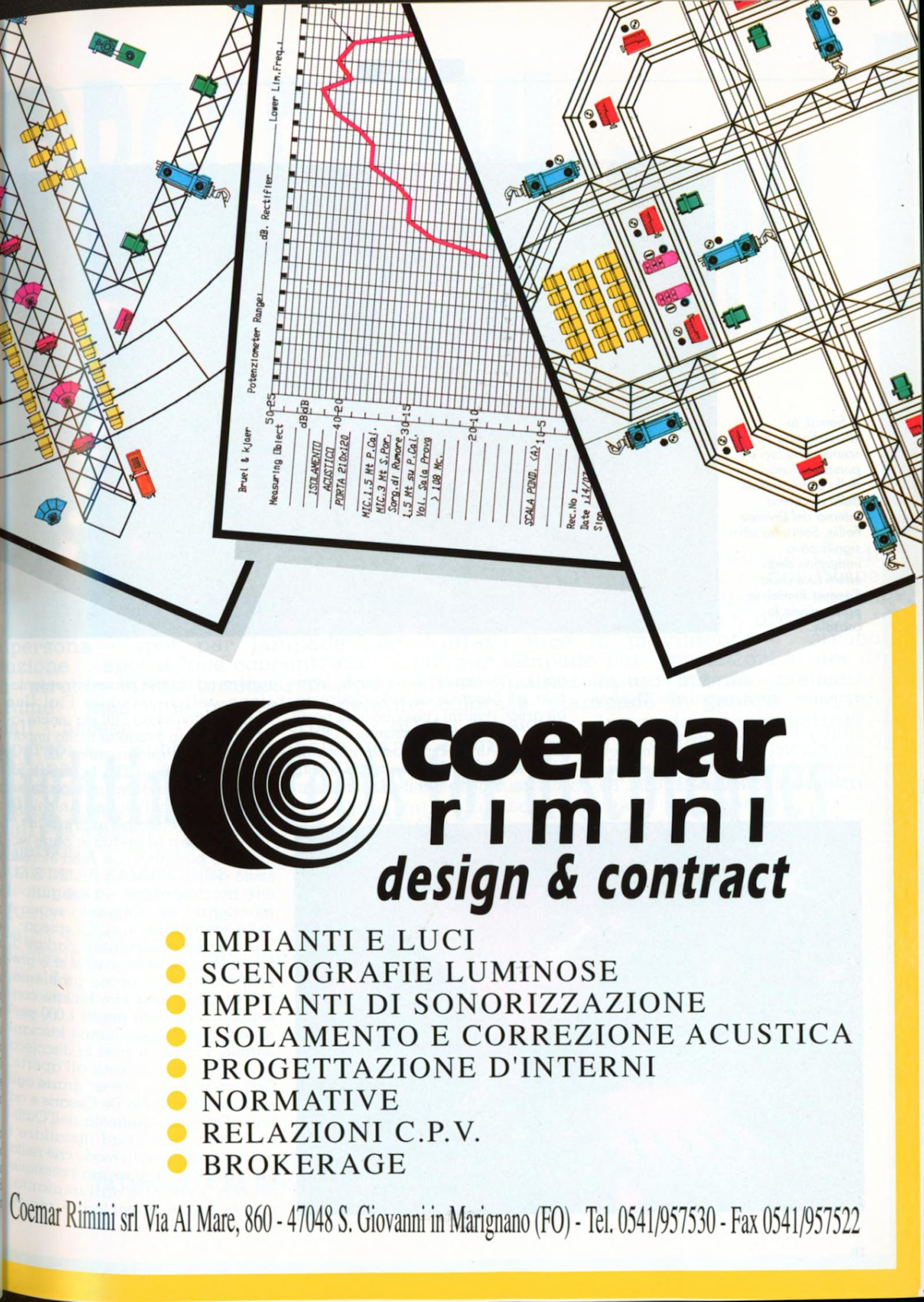 Pubblicità Coemar: Coemar Rimini Design & Contract