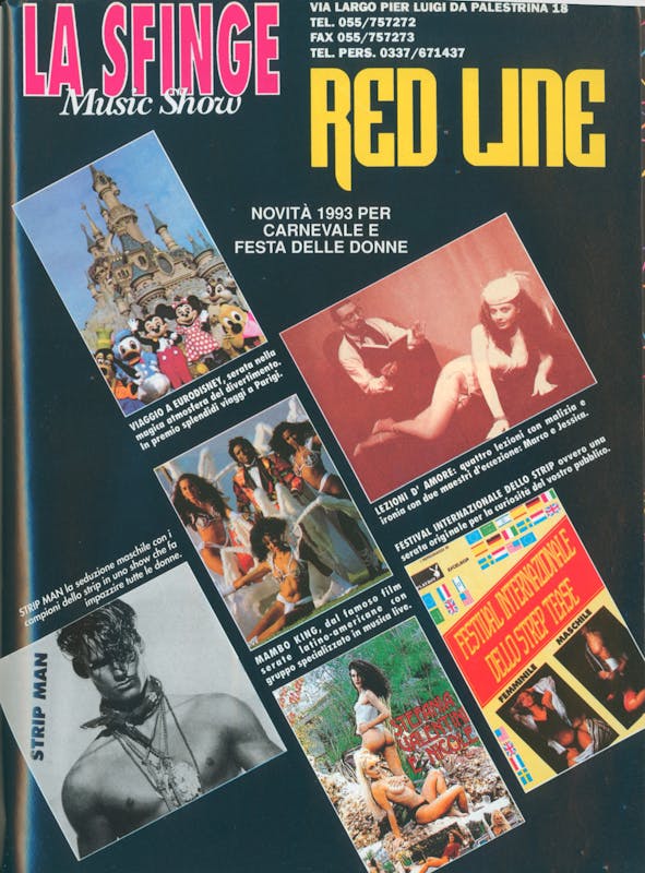 `Inserzione La sfinge Red Line