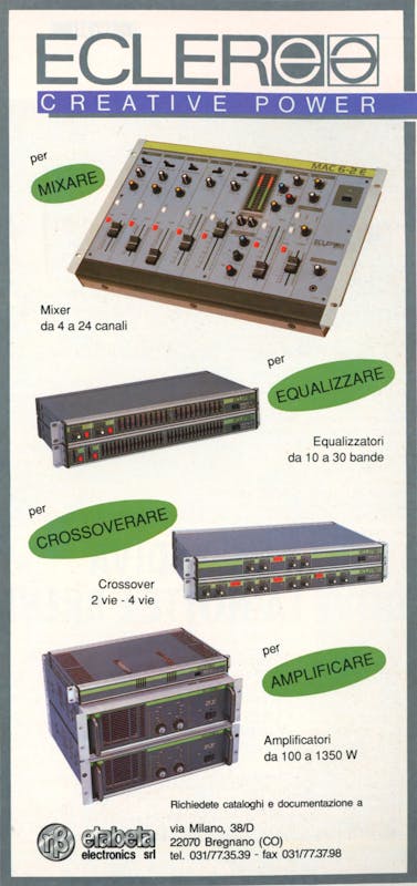 `Inserzione Etabeta Ecleree