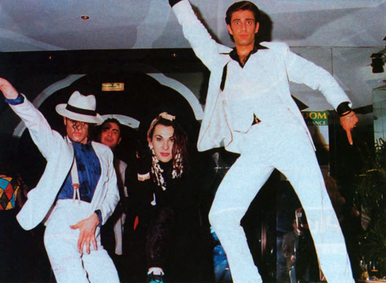 Travolta Michael Jackson discoteca spettacolo
