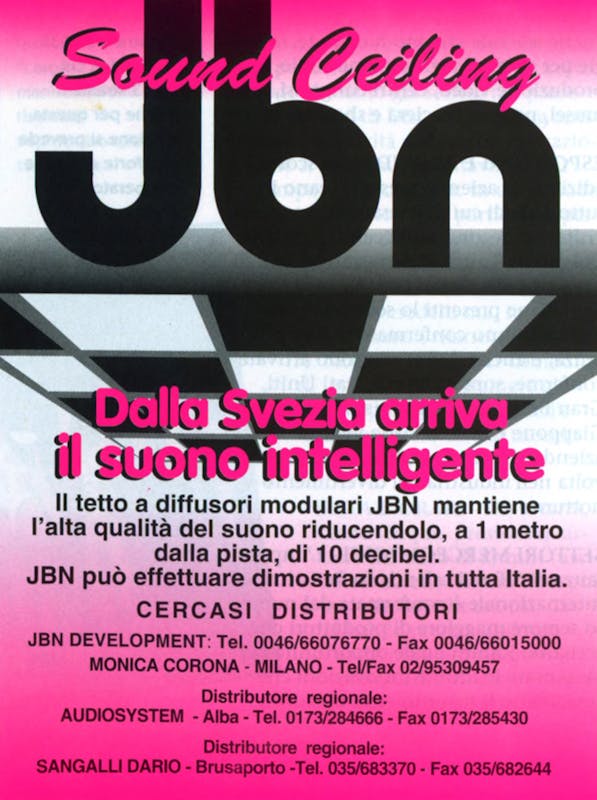`Inserzione JBN Sound Ceiling JBN