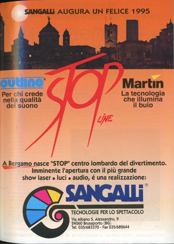 `Inserzione Sangalli Sangalli augura un felice 1995