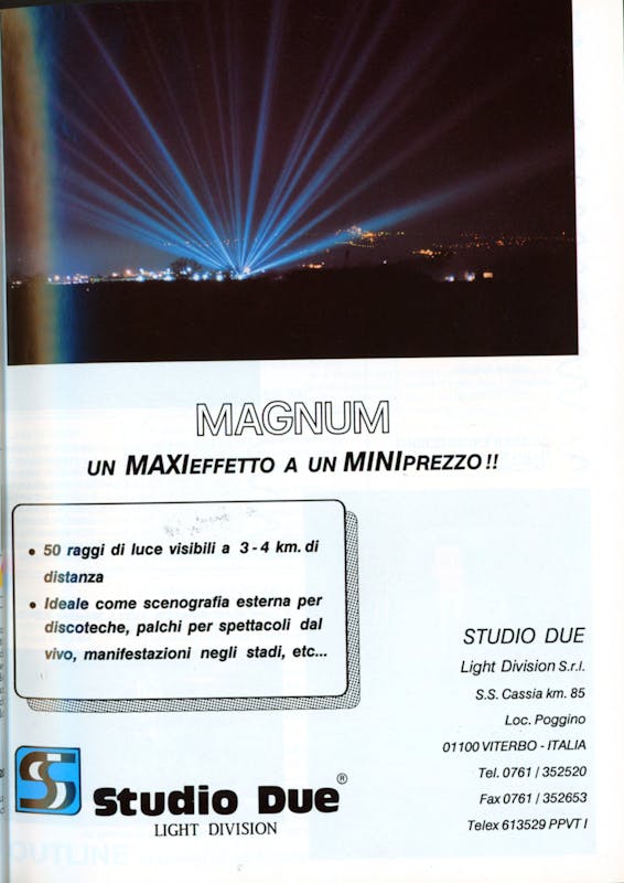 `Inserzione Studio Due Magnum