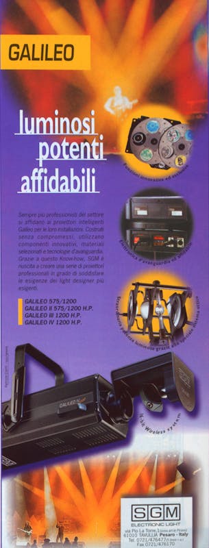 `Inserzione SGM SGM Galileo