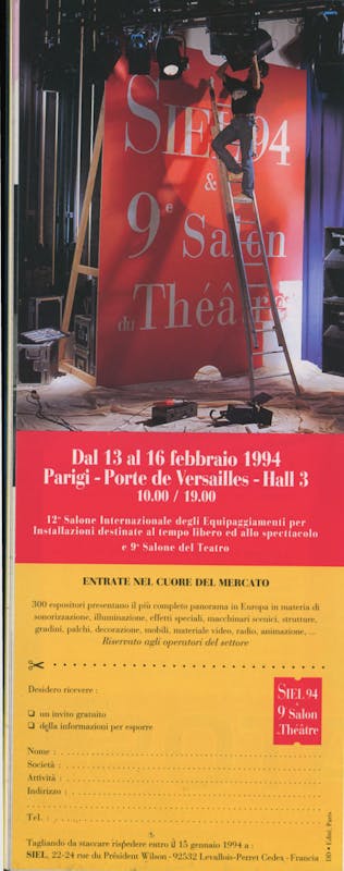 `Inserzione SIEL Siel94 & 9ᵉ Salon du Théâtre