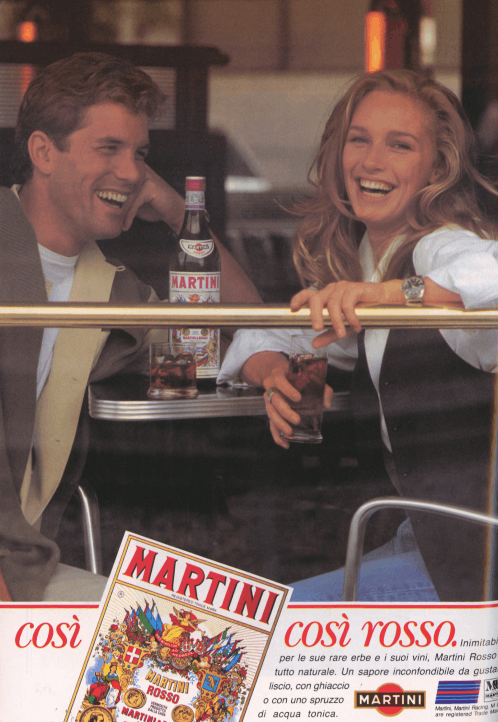 Pubblicità Martini: Così Martini così rosso
