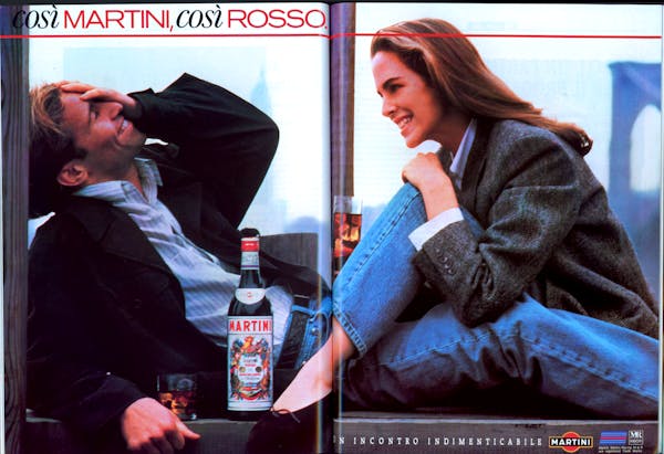 `Inserzione Martini Così Martini, così rosso