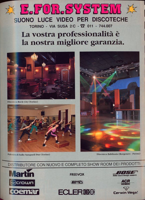 `Inserzione E.For.System La vostra professionalità è la nostra migliore garanzia