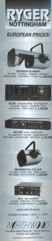 `Inserzione Northwood Ryger Nottingham