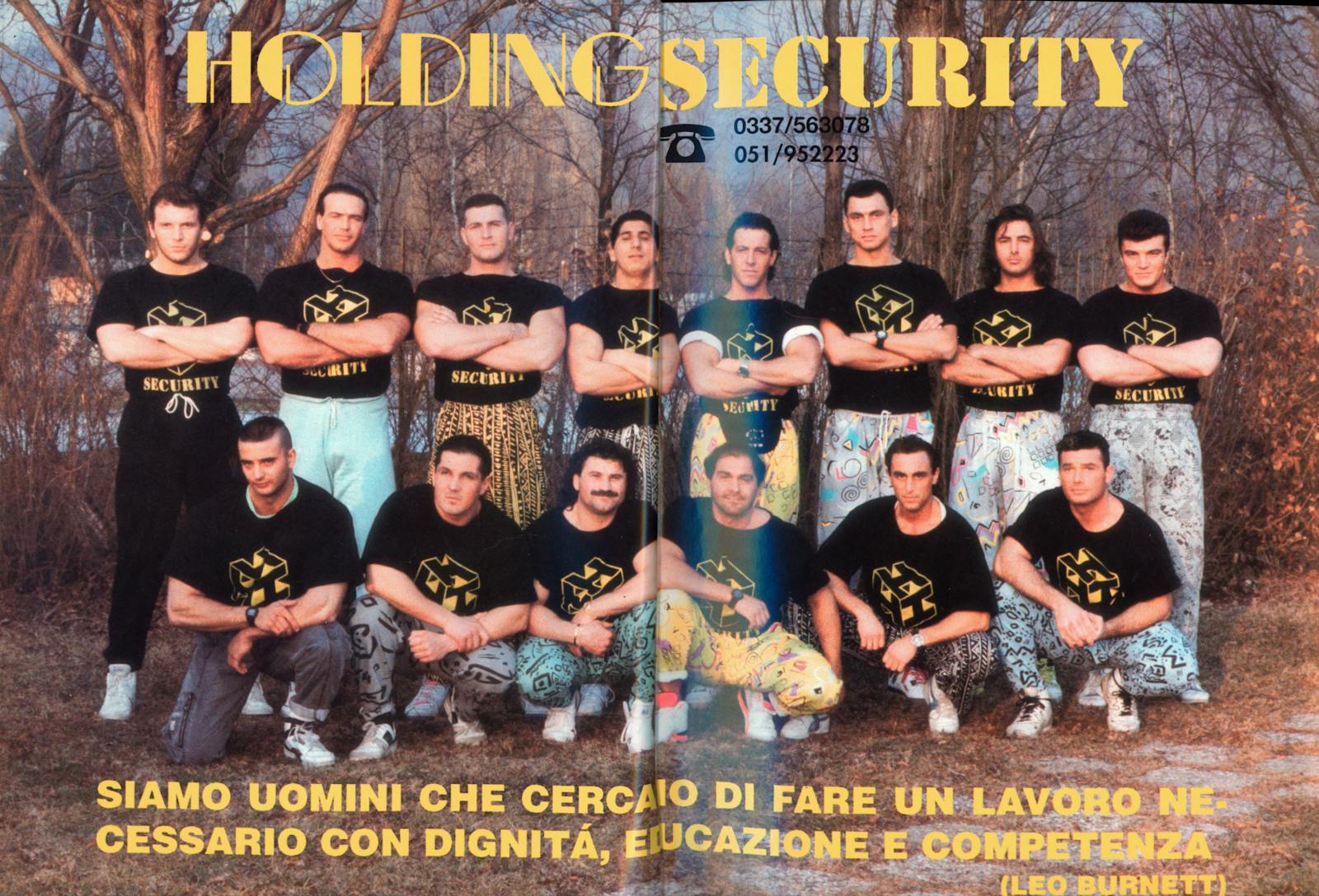 Pubblicità Holding Security: Holding Security
