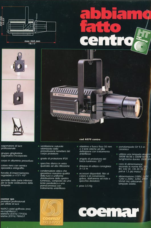 `Inserzione Coemar Abbiamo fatto centro
