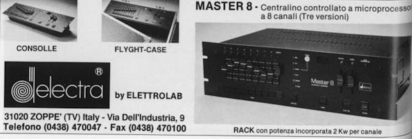 `Inserzione Delectra Delectra by ELETTROLAB