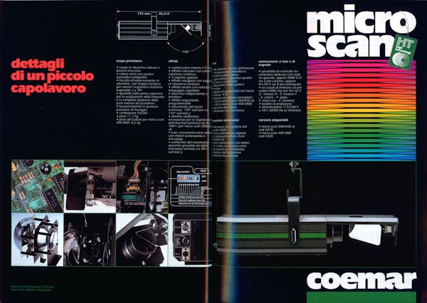 `Inserzione Coemar Dettagli di un piccolo capolavoro