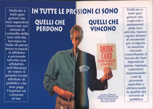 `Inserzione Golden Service In tutte le professioni ci sono quelli che perdono e quelli che vincono