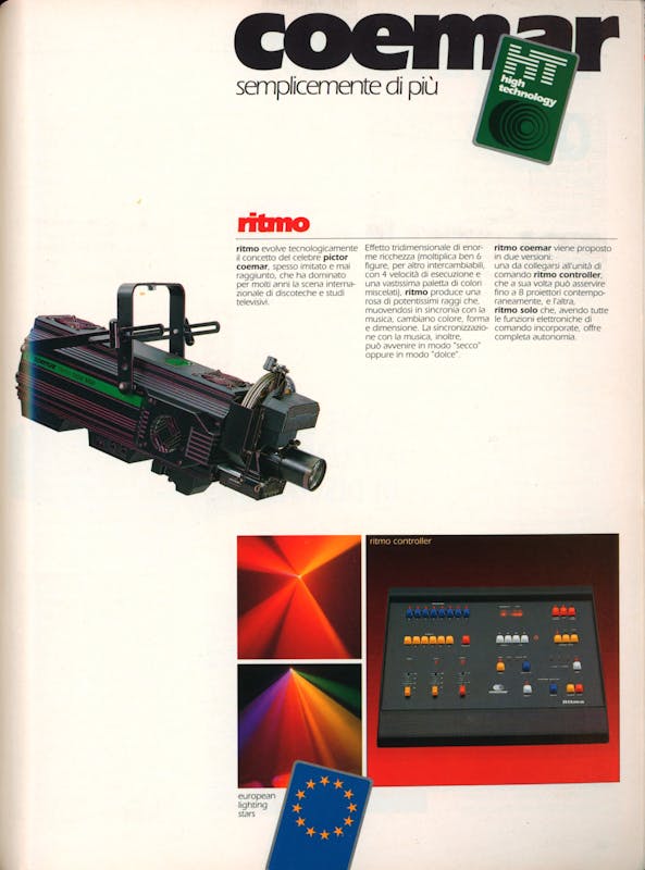 `Inserzione Coemar Coemar Ritmo