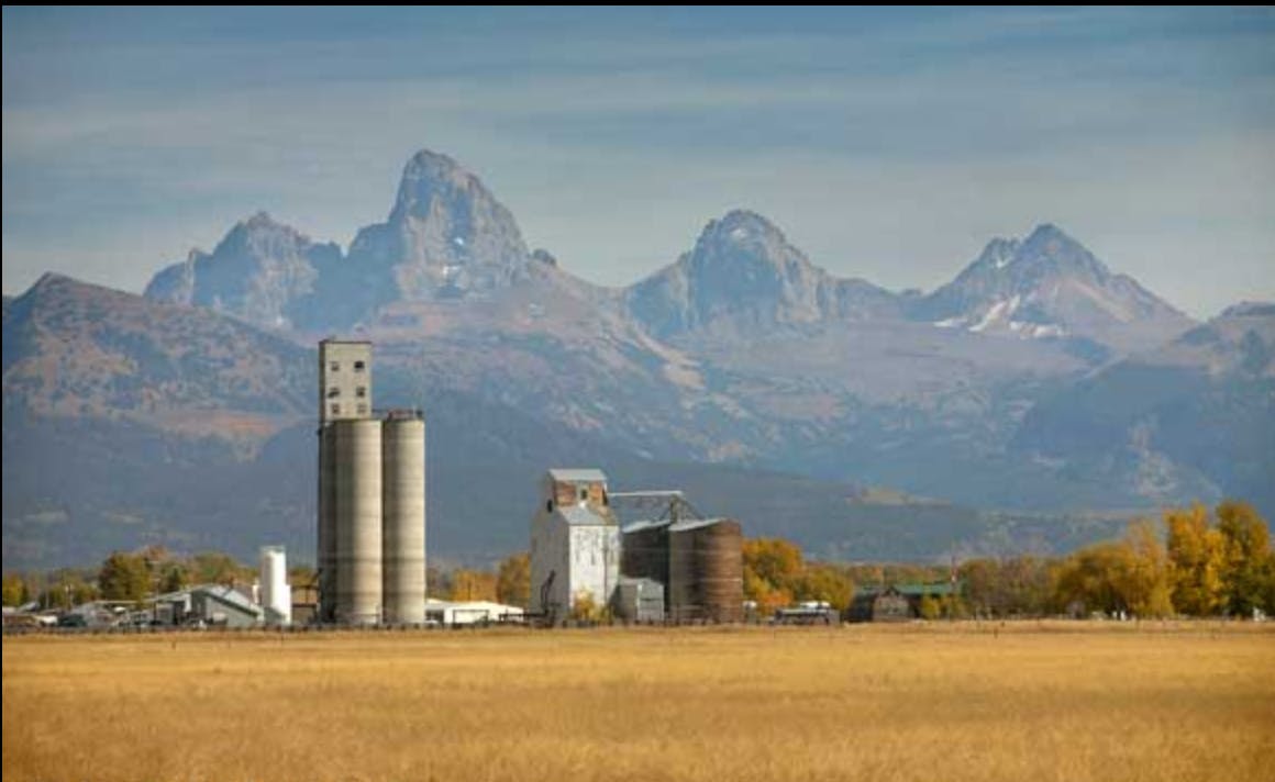 View of Tetonia, Idaho