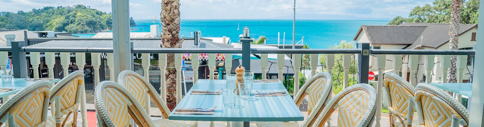 The Oyster Inn's sundeck is the perfect seaside spot