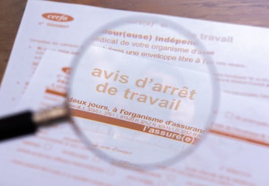 Indemnisation arrêt de travail