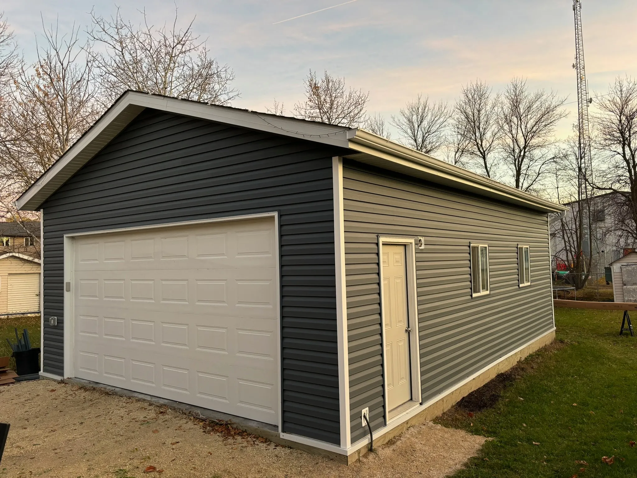 Siding, soffit and fascia