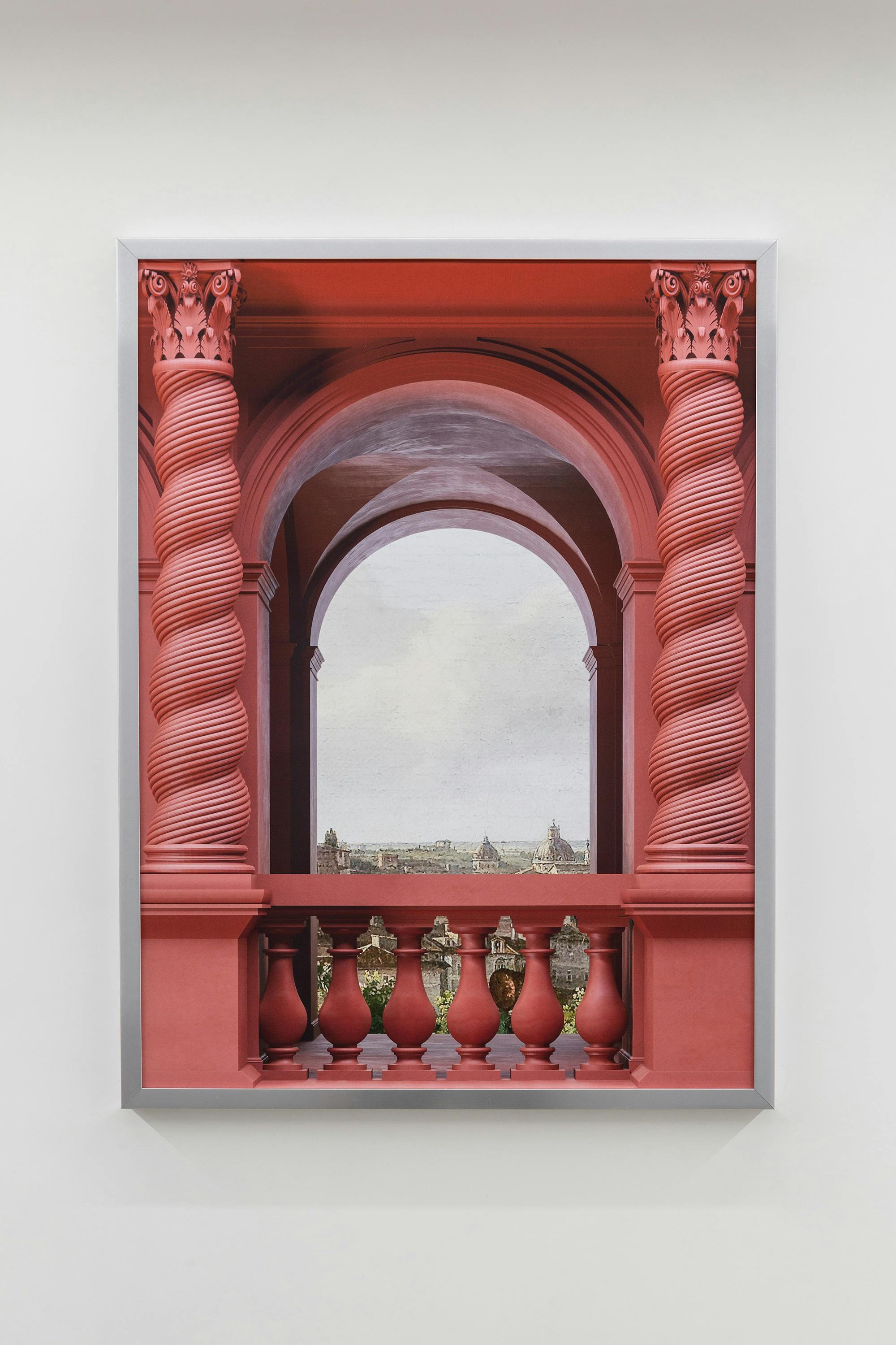 Quadratura #4 (Centro), 2020, Fine Art print, 80 x 60 cm
