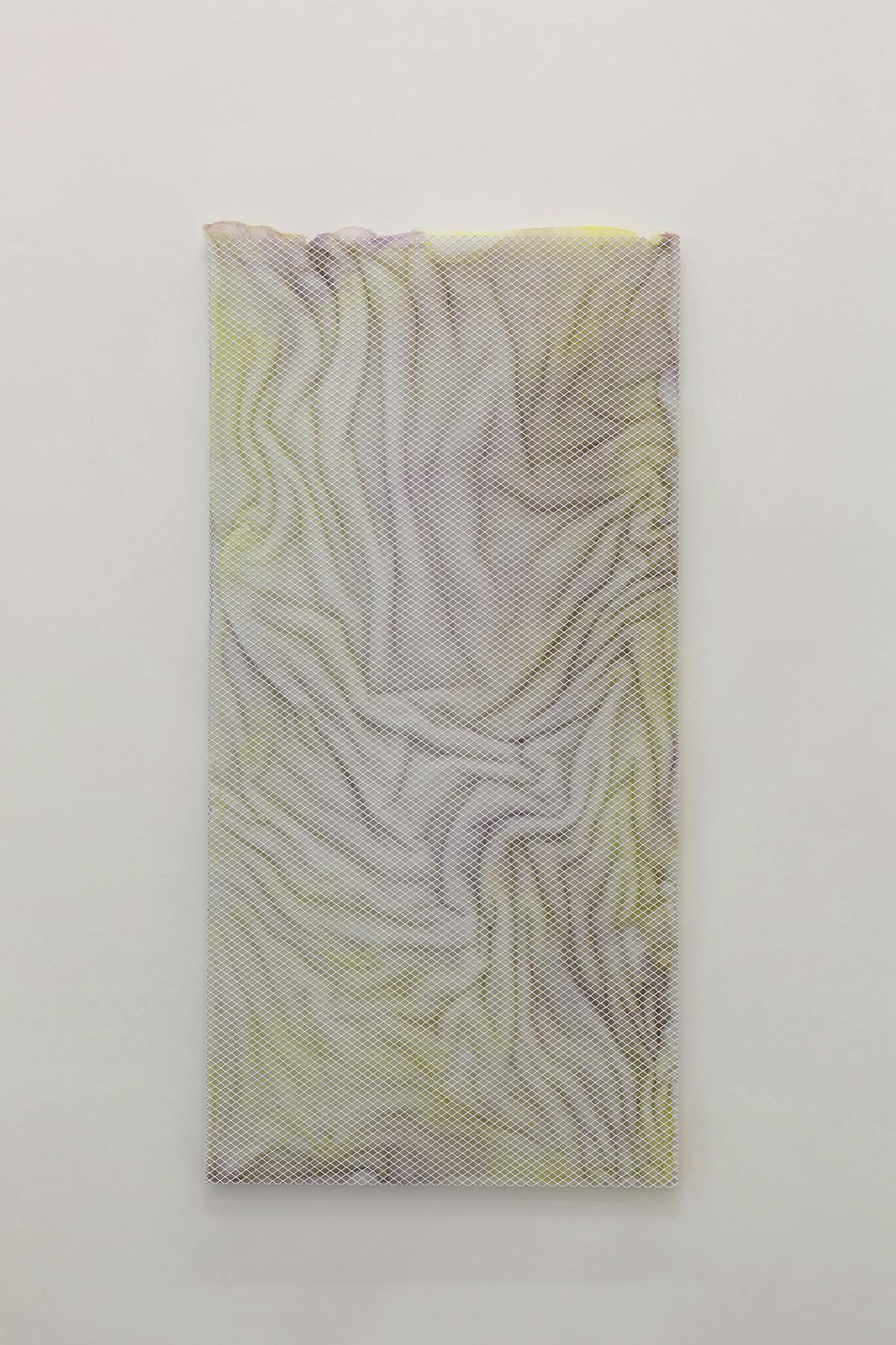 Deserto #826, Alessandro Costanzo, 2022, acrilico su ovatta sintetica e rete metallica, 180 x 90 x 5 cm