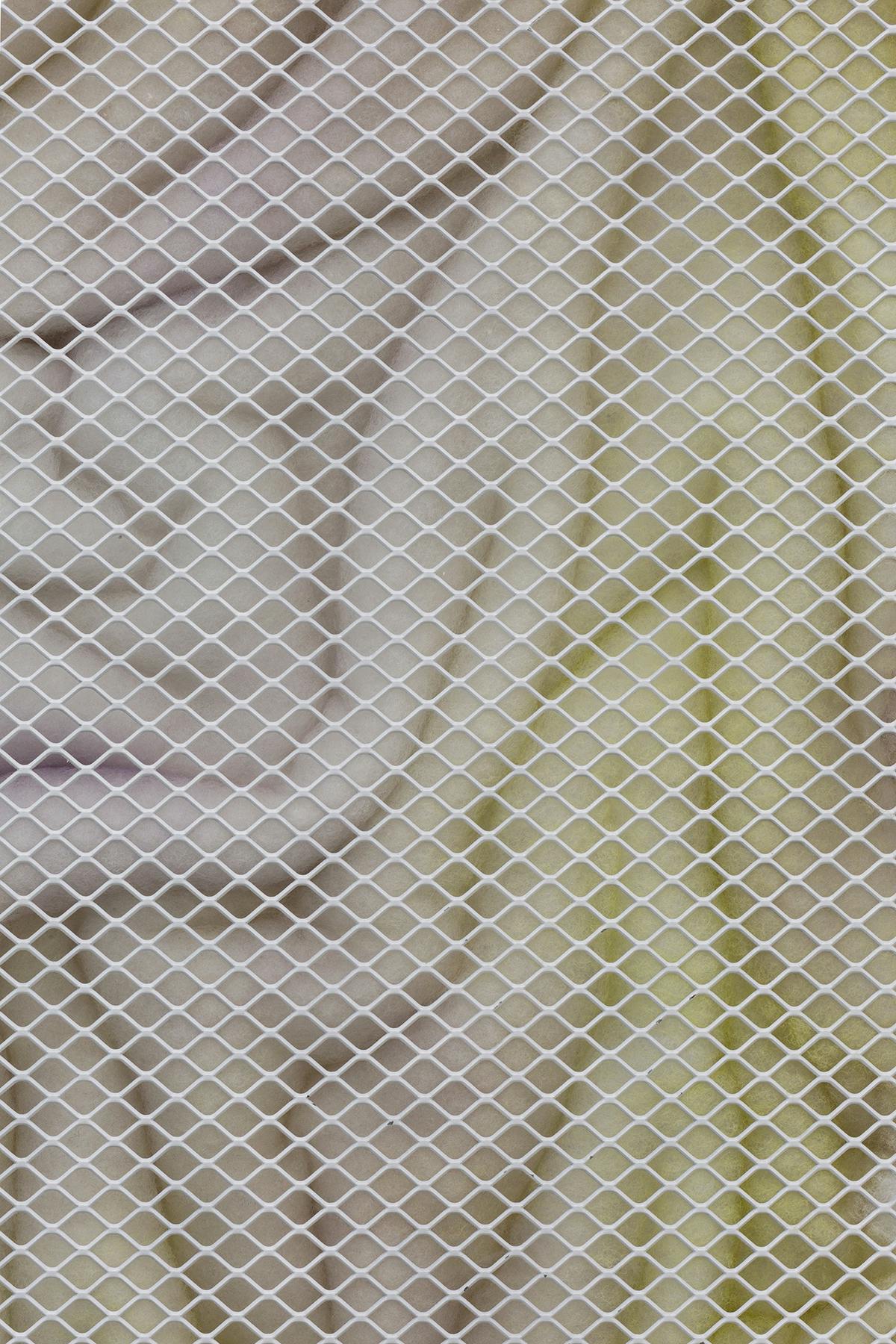 Deserto #826, Alessandro Costanzo, 2022, acrilico su ovatta sintetica e rete metallica, 180 x 90 x 5 cm - (dettaglio)
