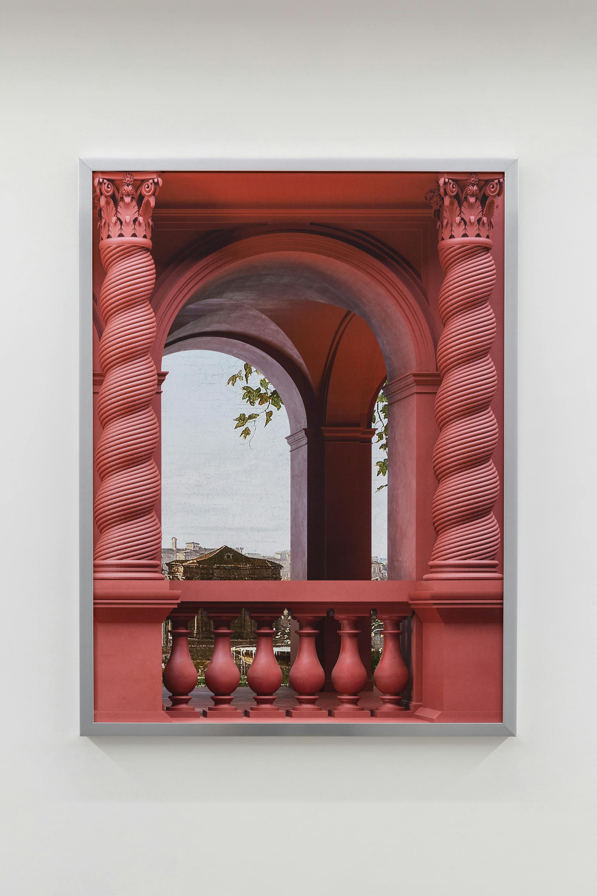 Quadratura #4 (Dx), 2020, Fine Art print, 80 x 60 cm