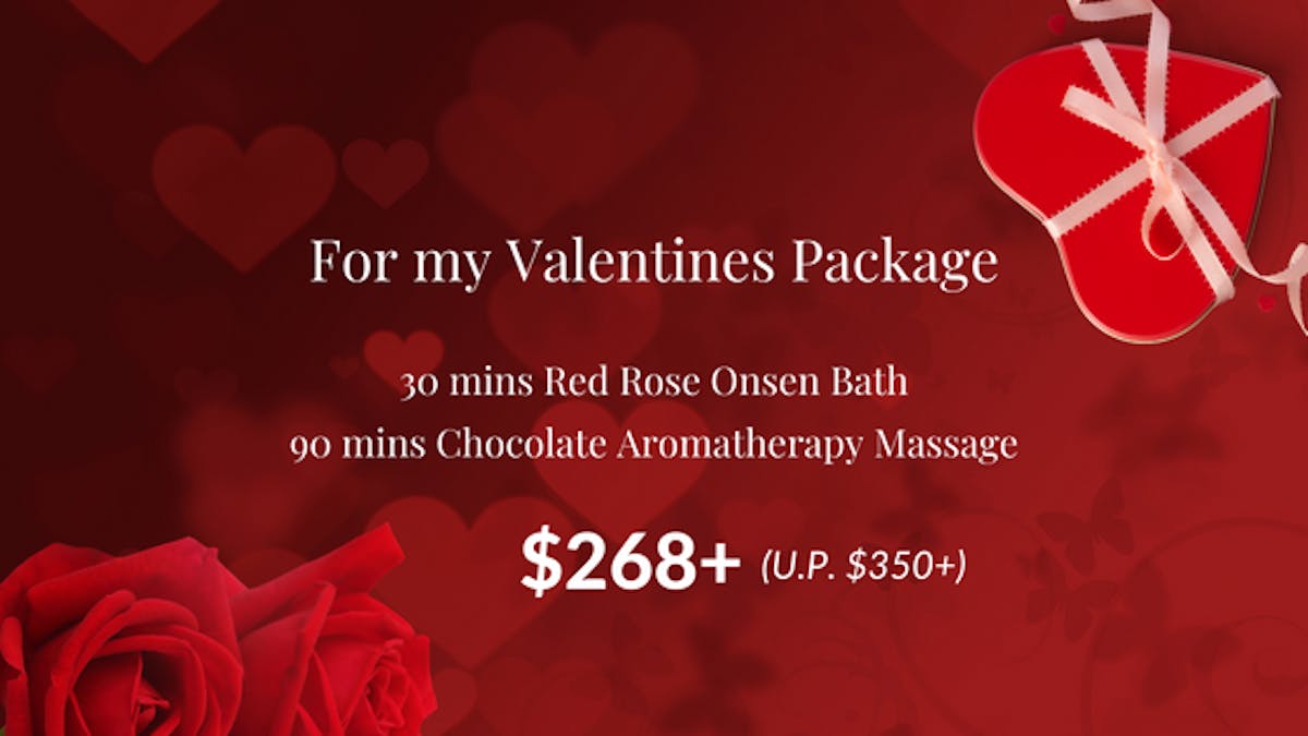 23% off for Ikeda Spa Valentine's Day spa packages 