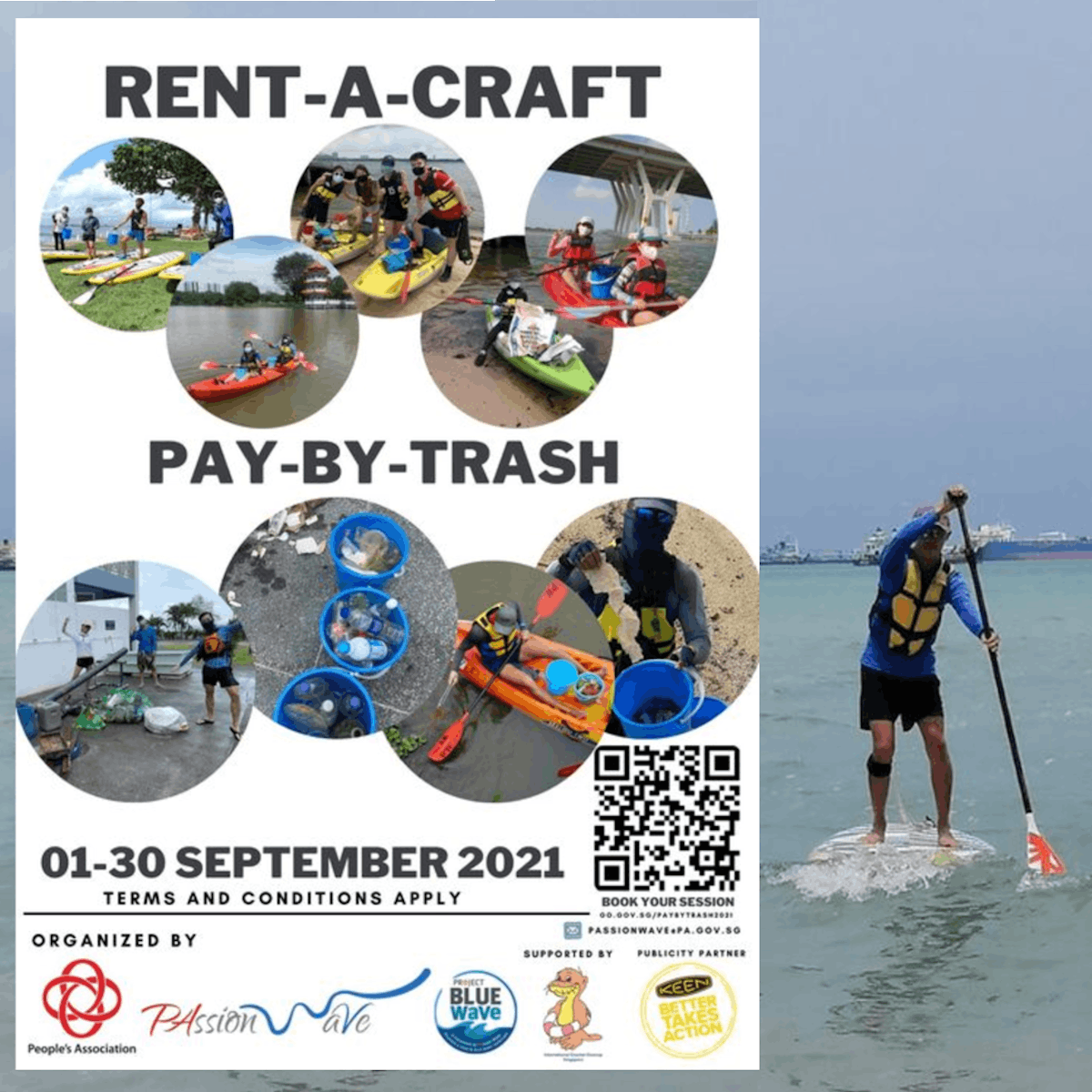 PAssion WaVe: Rent-a Craft, Pay-by-Trash’ campaign