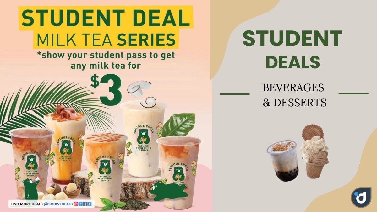 Student Beverages & Desserts Deals