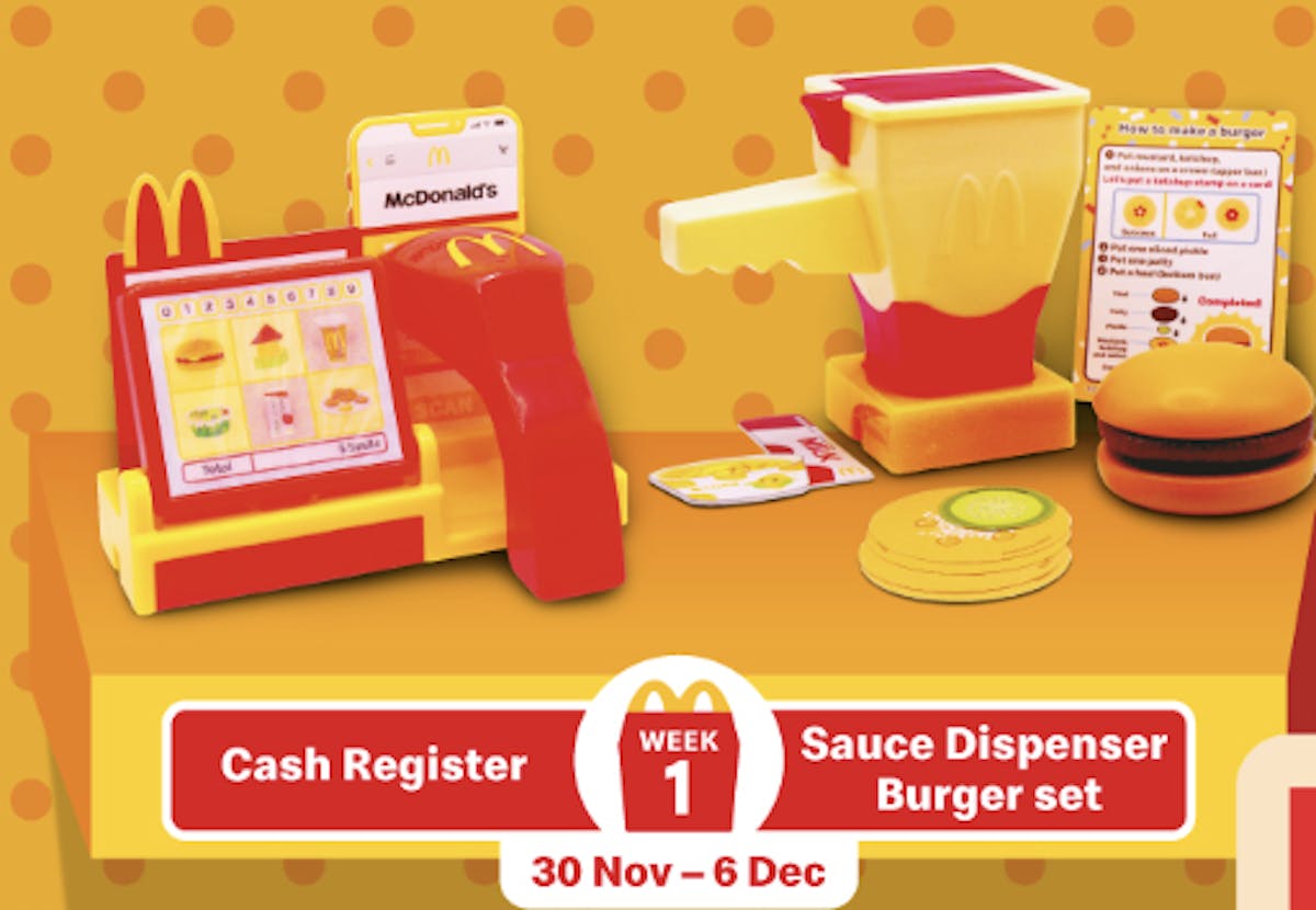 Check Out The New McDonald's Happy Meal Toys December 2023