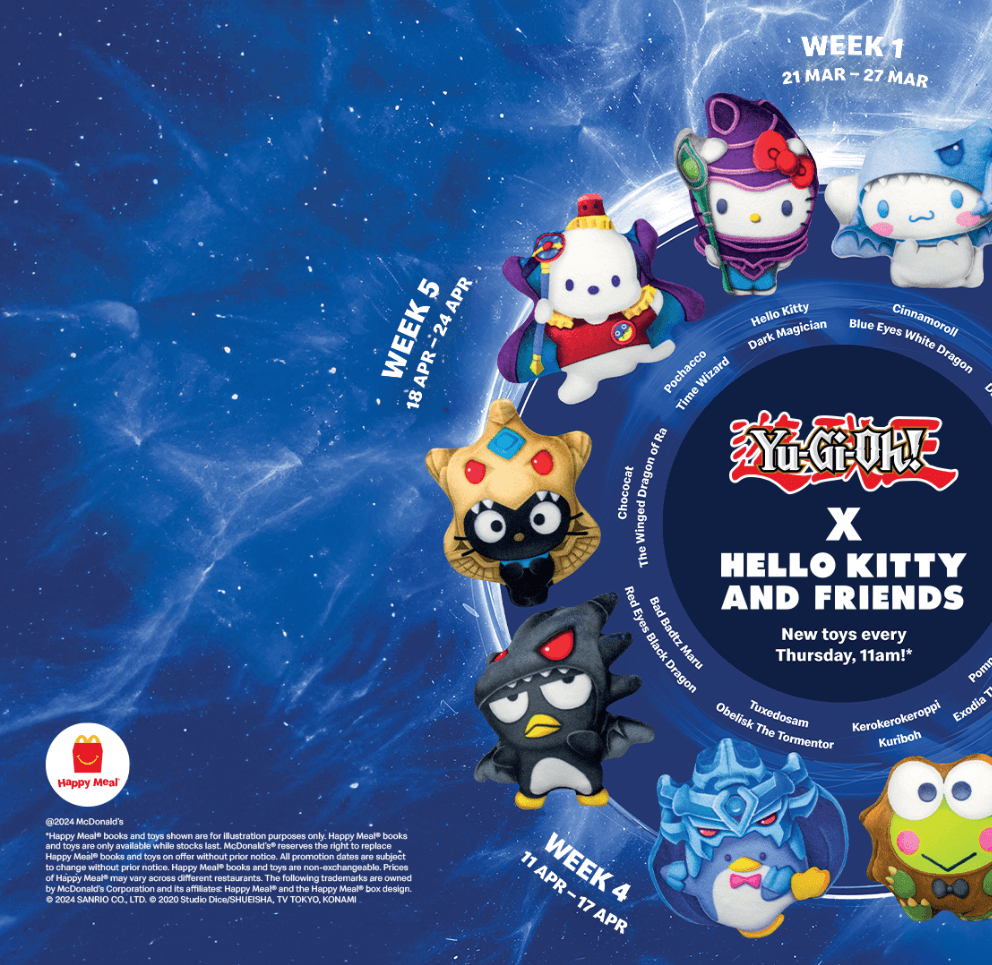 Check Out The New McDonald's Happy Meal Toys March 2024