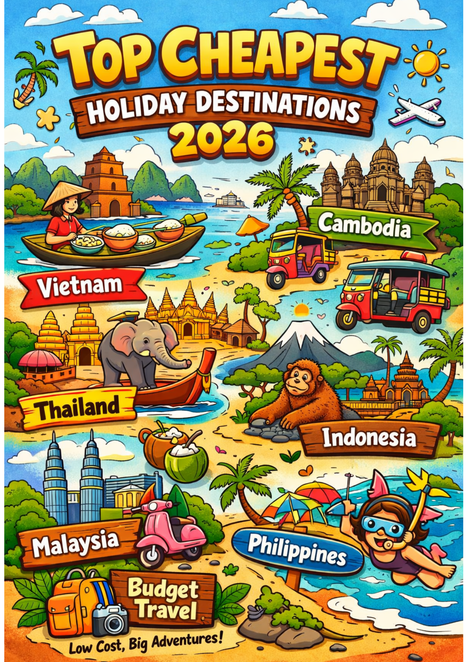 Top Cheapest Holiday 2026 Best Budget Trips 2025 12 