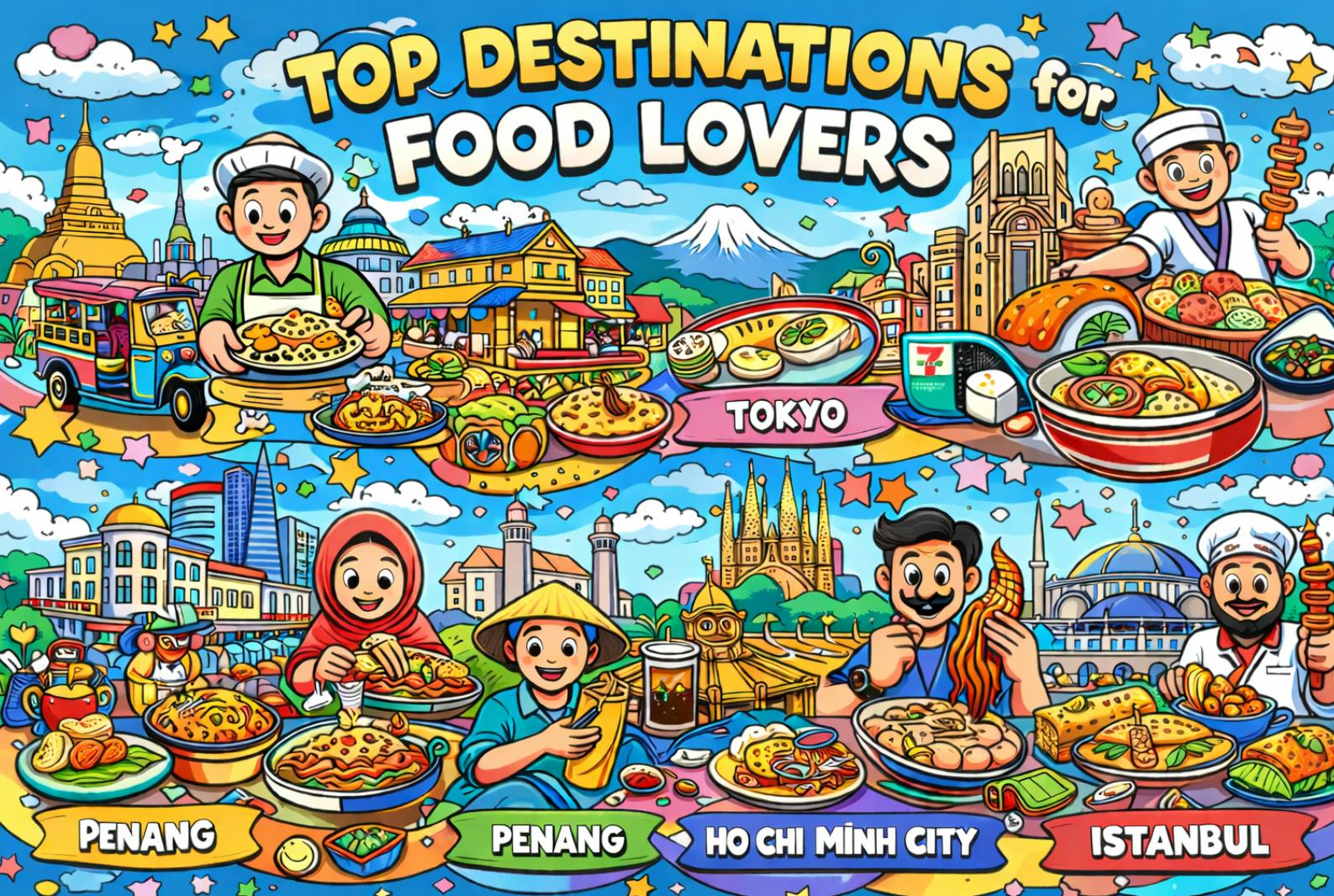Top Destinations for Food Lovers